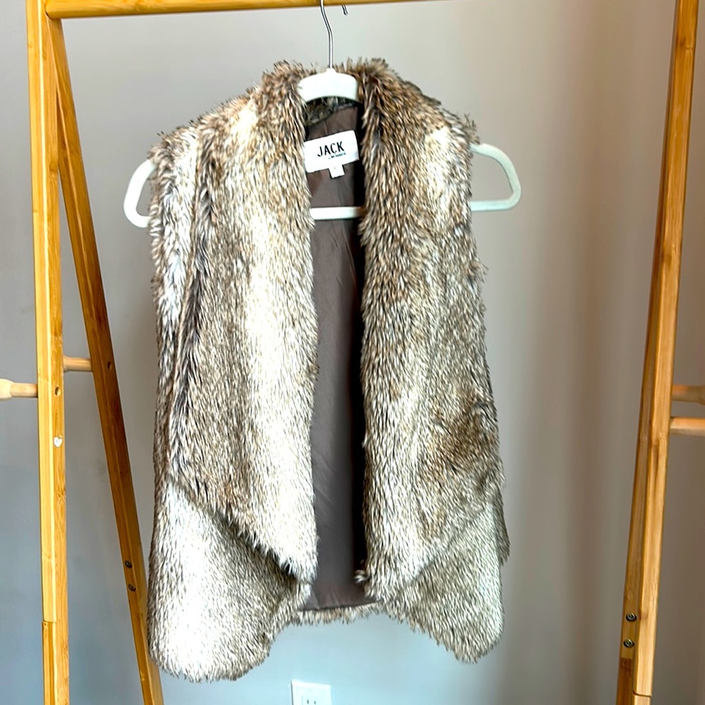 Jack by BB Dakota Faux Fur Vest